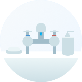 Uszkodzony kran dla strony błędu 404